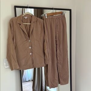 Lunya Tan Relaxed Top